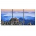 wall26 3 Panel Canvas Wall Art - The Great of China at Sunset - Giclee Print Gallery Wrap Modern Home Decor Ready to Hang - 24"x36" x 3 Panels   